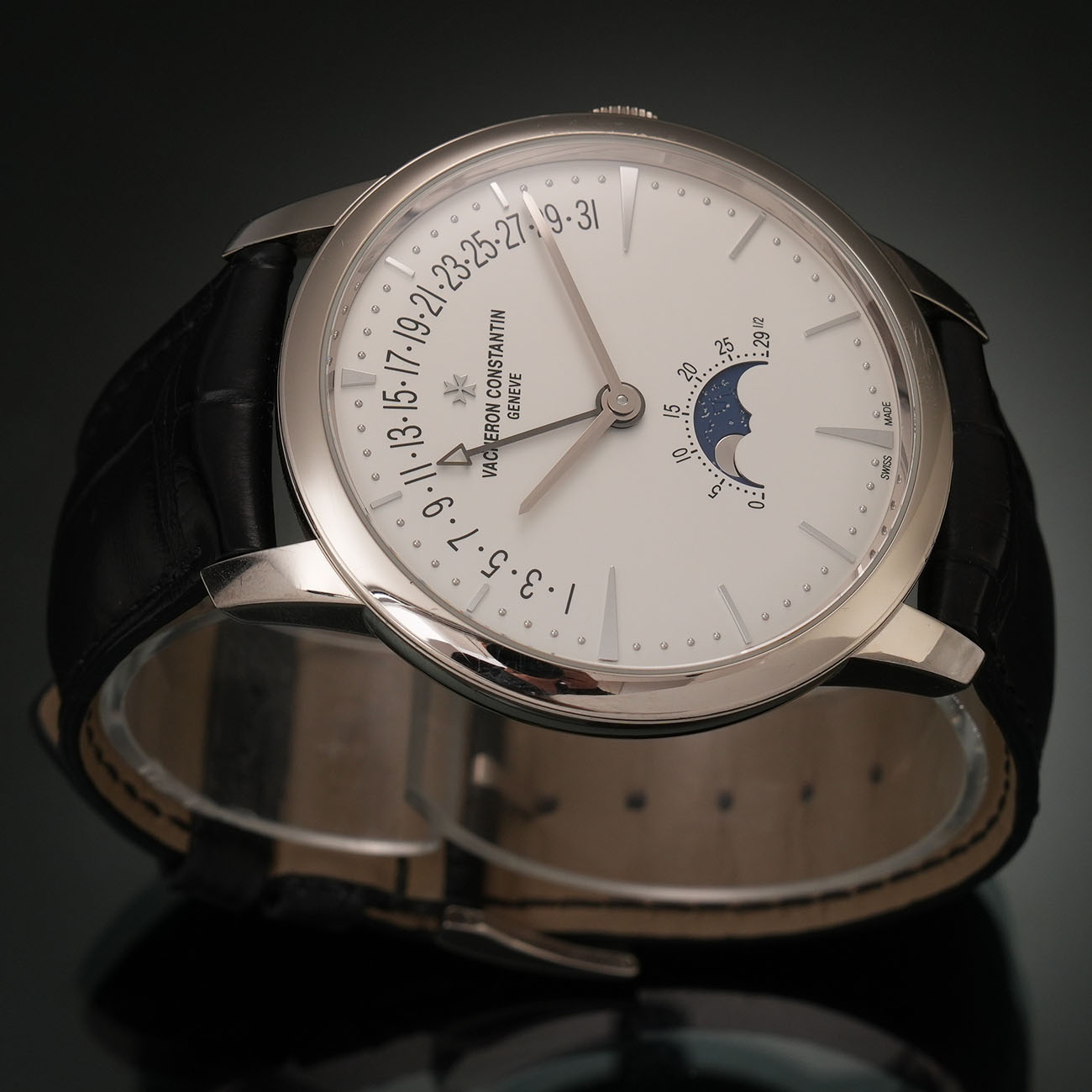 VACHERON CONSTANTIN(USED)바쉐론 콘스탄틴 패트리모니 레트로 그레이드 데이트 문페이즈 4010U